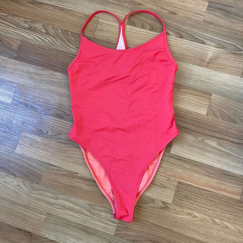 Outdoor Voices Dive Back One-Piece Swimsuit